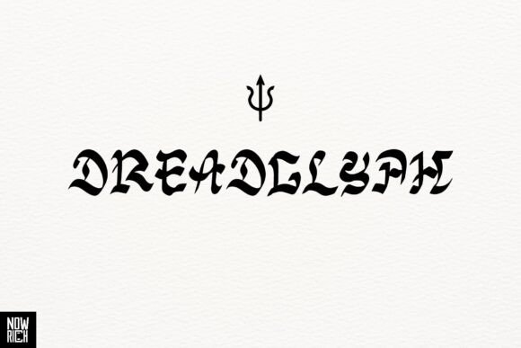 Dreadglyph: Where Blackletter Tradition Meets Urban Edge