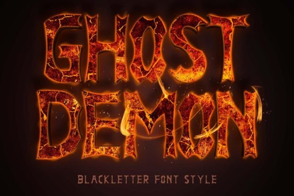 Ghost Demon: The Blackletter Font for Dark Design Projects
