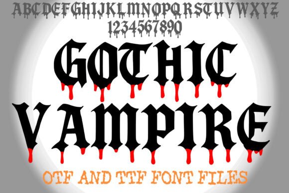 Gothic Vampire: Unleashing Dark Drama in Your Designs