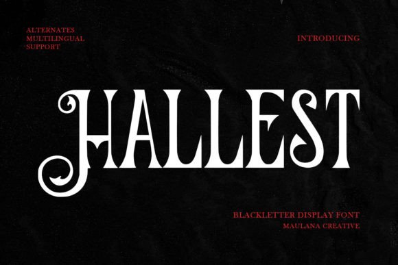 Hallest: Unleashing Dramatic Sophistication in Your Designs