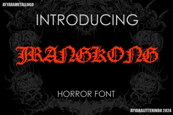 Jrangkong: Mastering the Dark Art of Display Typography