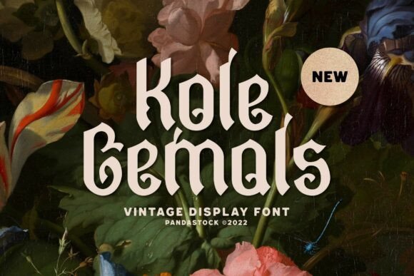 Kole Gemols: A Modern Blackletter Font for Bold Projects
