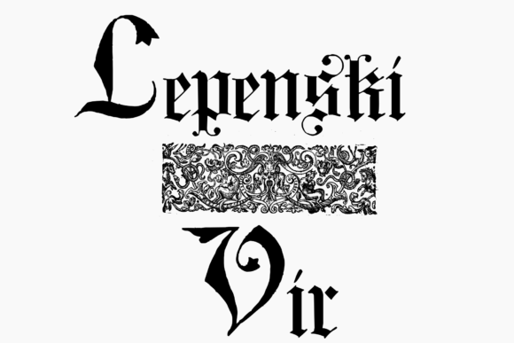 Lepenski Vir: A Crisp Blackletter for Bold Design