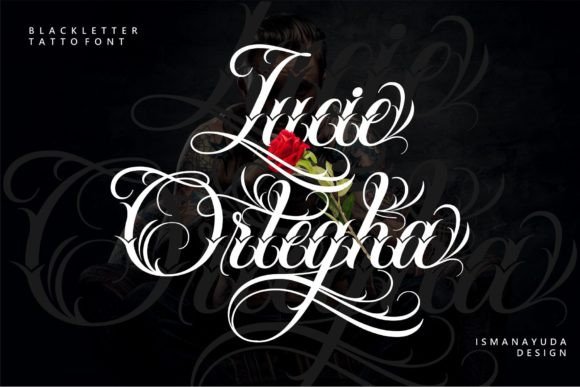 Lucie Ortegha: Script and Blackletter Fusion for Bold Branding