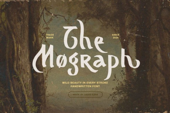 Mograph: The Blackletter Font with a Modern Edge