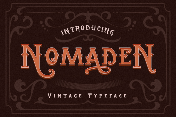 Nomaden: The Bold Blackletter Font for Modern Design