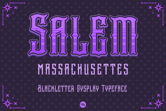 Salem: Capturing Vintage Gothic Allure in Your Designs